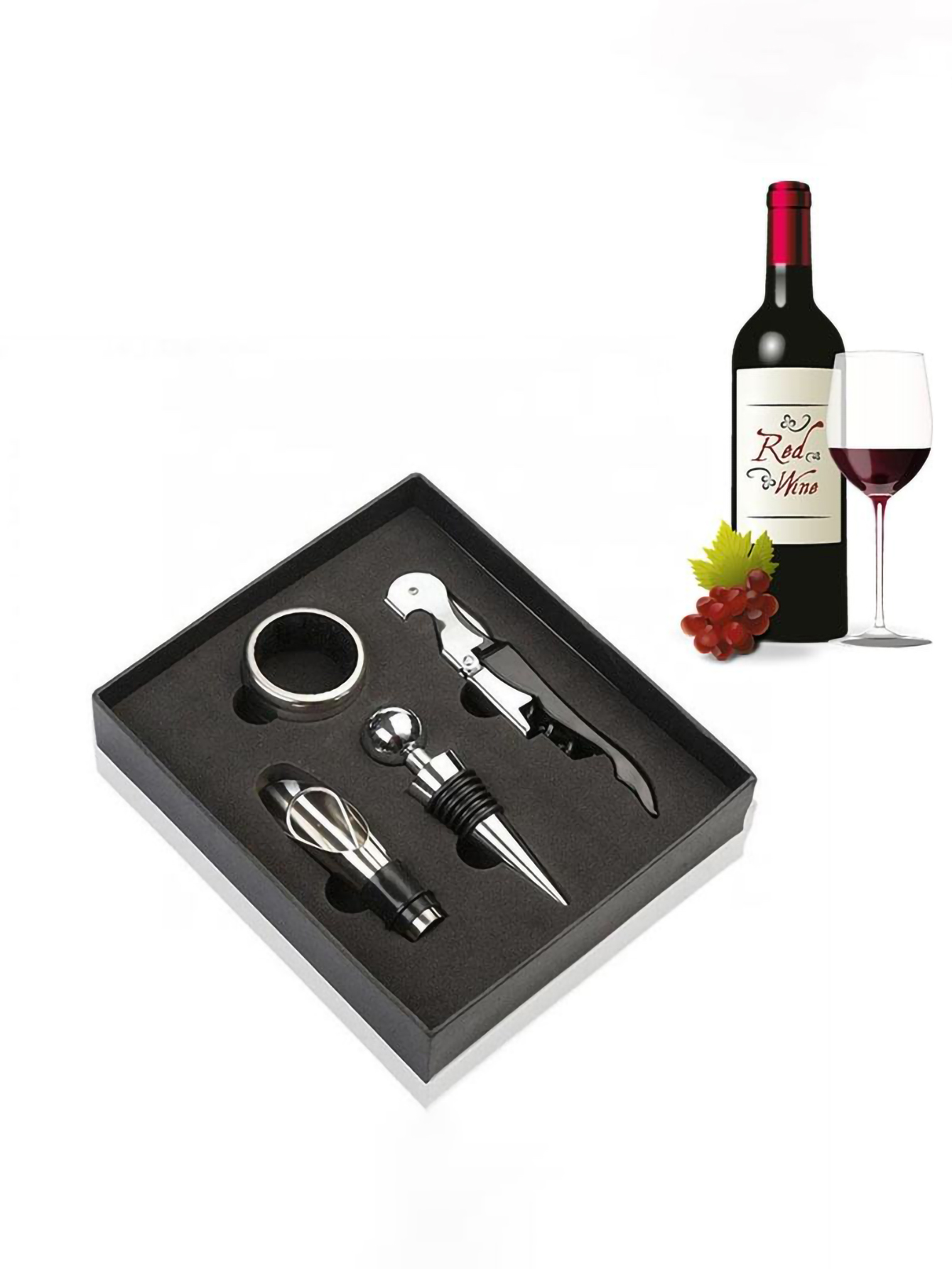 Wine Aerator Pourer Set, Press - đánh giá và giá Wine Aerator Pour