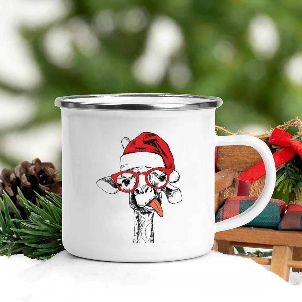 Handle Enamel Mugs Santa Hat A - đánh giá và giá Wine Beer Hat