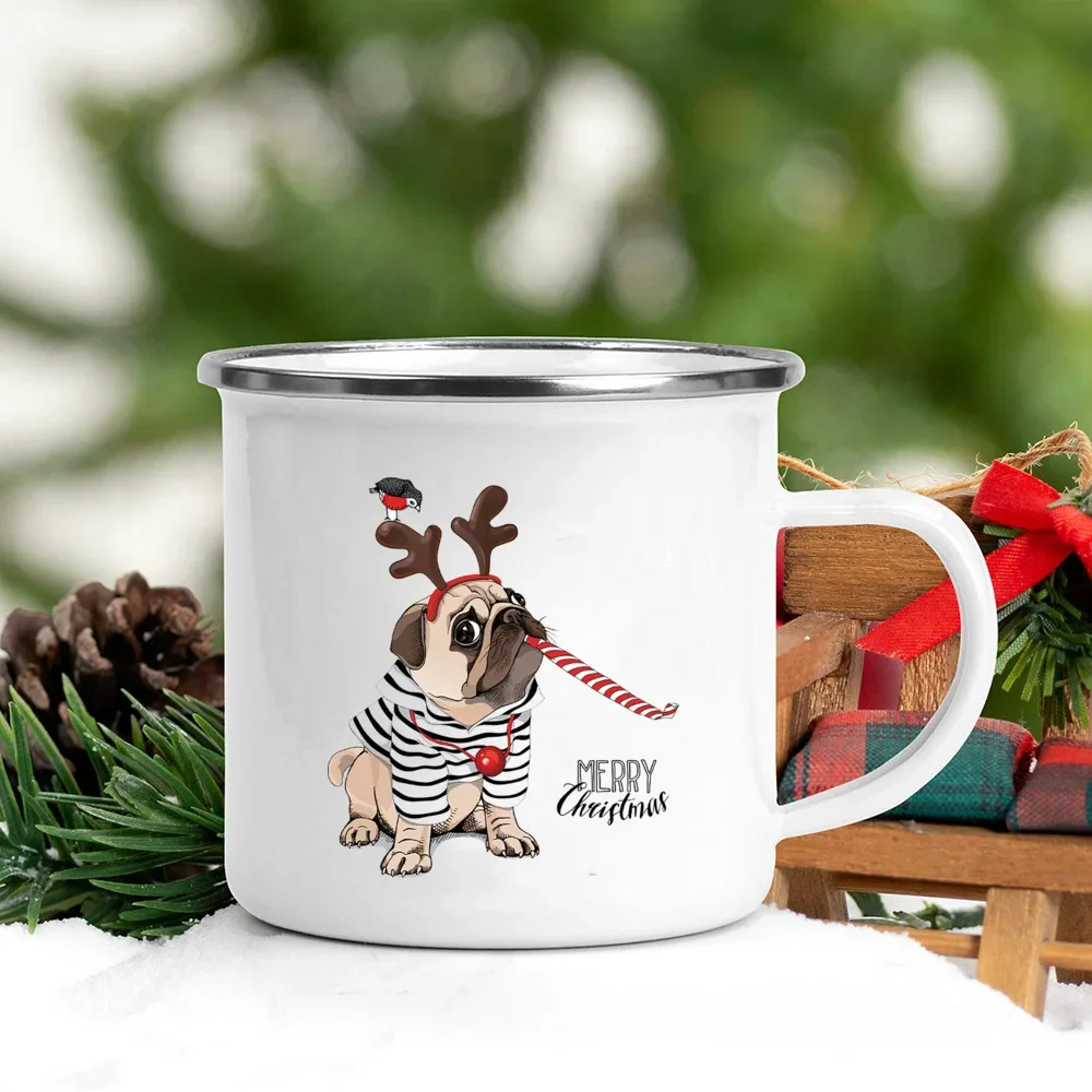 Handle Enamel Mugs Santa Hat A - đánh giá và giá Wine Beer Hat