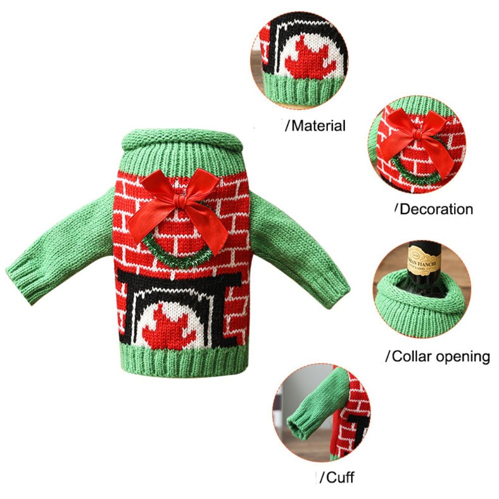 Elk Wine Bottle Cover Snowflak - đánh giá và giá Wine Beer Hat