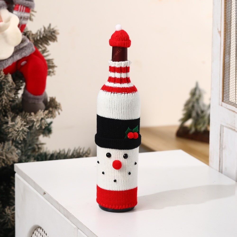 Knitted Wine Bottle Cover with - đánh giá và giá Wine Beer Hat