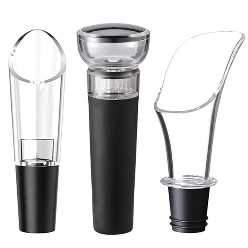 Leak-Free Wine Bottle Sealer V - đánh giá và giá Wine Aerator Pour