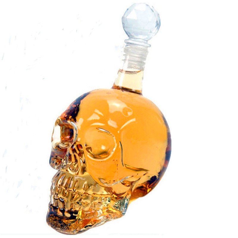 Creative Skull Head Decanter C - đánh giá và giá Whisky Beer And Wine