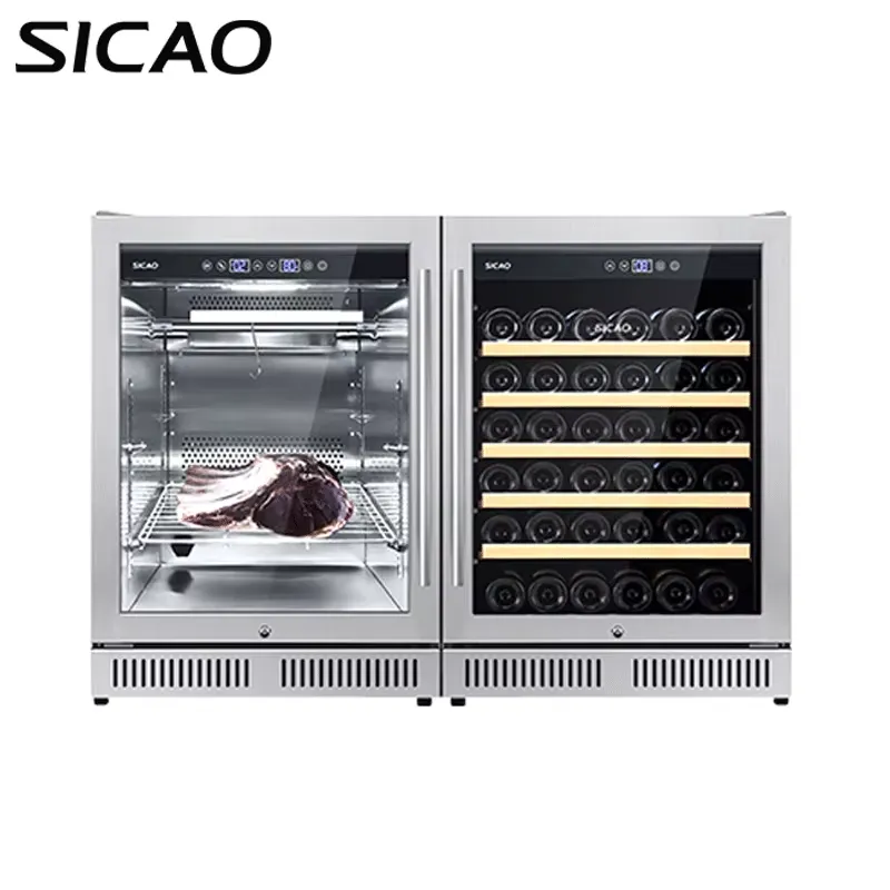 Under Counter Dry Age Fridge W - đánh giá và giá Wine Beer Dual Zone