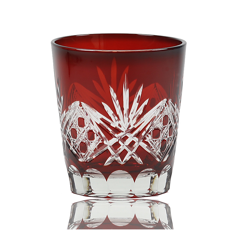 Red Edo Crystal Whisky Glass J - đánh giá và giá Whisky Beer And Wine
