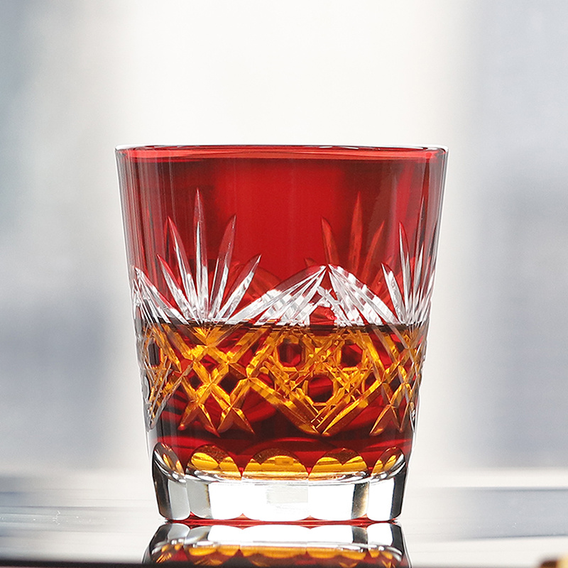 Red Edo Crystal Whisky Glass J - đánh giá và giá Whisky Beer And Wine