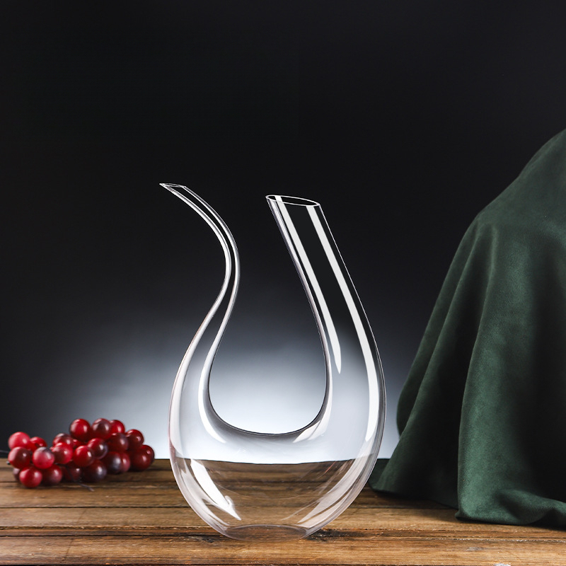 Crystal Glass Wine Decanter Lu - đánh giá và giá Wine Aerator Pour