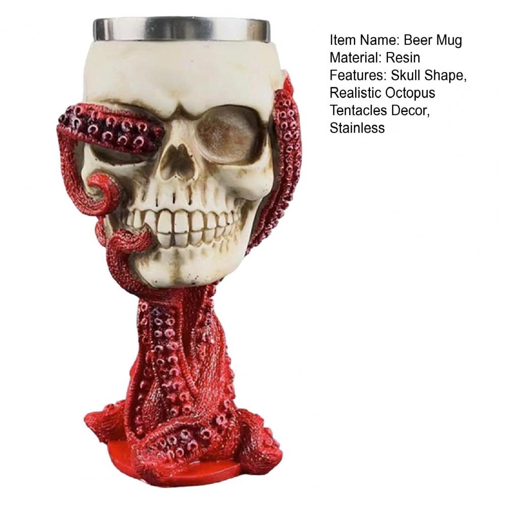 Party Wine Cup Novelty Skull B - đánh giá và giá Whisky Beer And Wine
