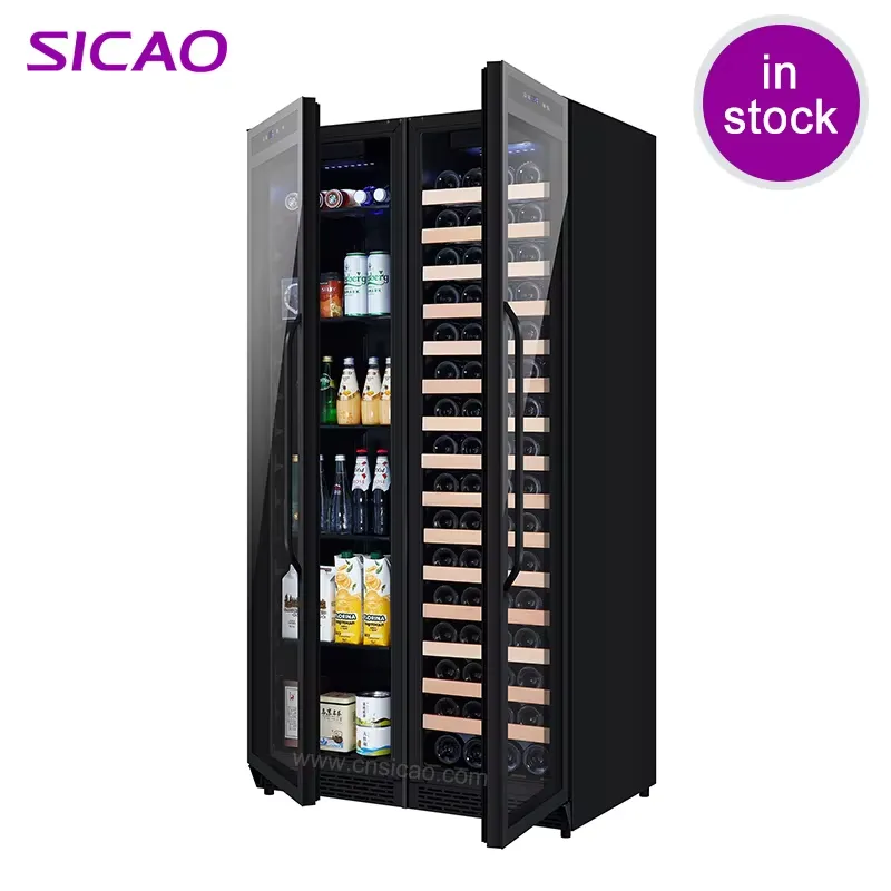 Built In Beverage Fridge Doubl - đánh giá và giá Wine Beer Dual Zone
