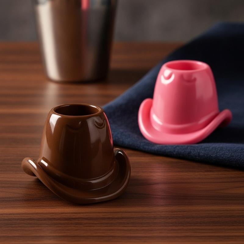 Unbreakable Cowboy Hat Shaped  - đánh giá và giá Wine Beer Hat